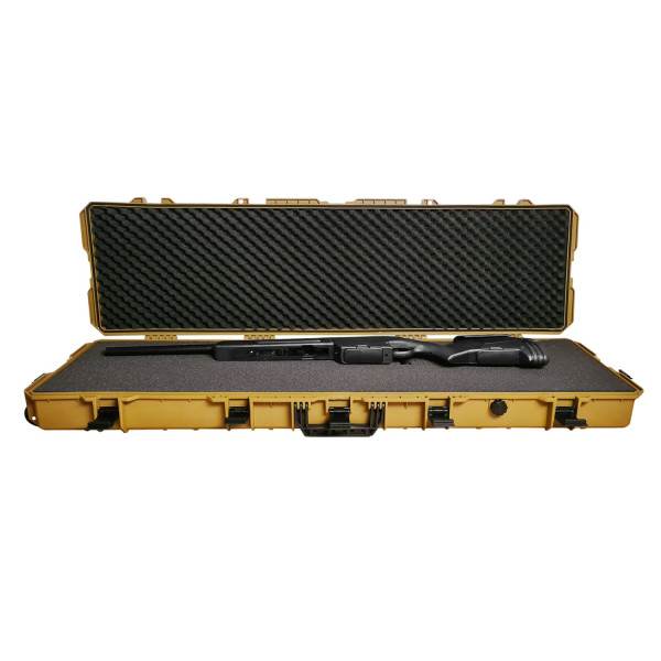 Mallette rigide ASG 136 cm Tan – armes longues protégées