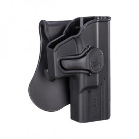 Holster rigide Amomax G2 pour CZ SP-01 Noir