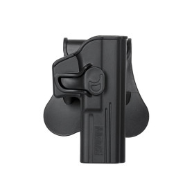 Holster rigide gaucher Amomax G2 pour réplique Glock Airsoft