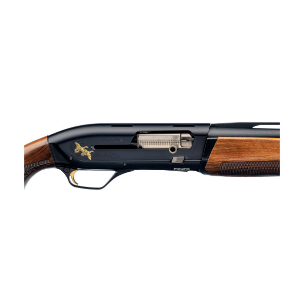 Fusil semi-automatique Browning Maxus 2 Wood Black Gold calibre 12 Magnum 76 mm