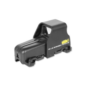 Viseur point rouge et vert Tactical OPS 553 boîtier noir rail Picatinny Weaver