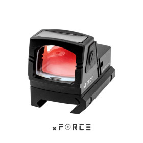 Viseur Point Rouge Mini Solaire Tactical OPS noir – red dot compact à alimentation solaire
