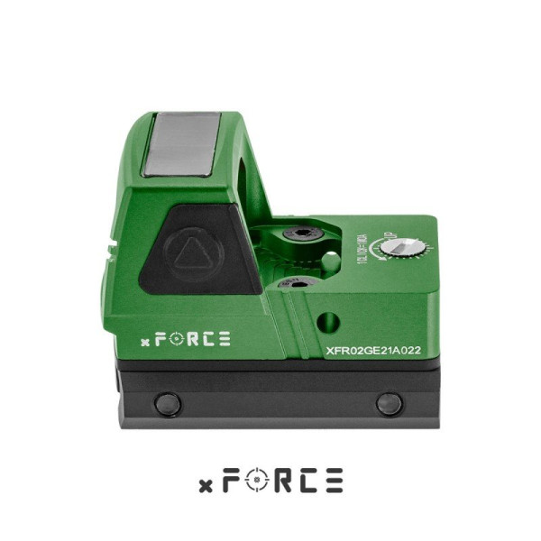 Point rouge mini solaire réticule vert Tactical OPS