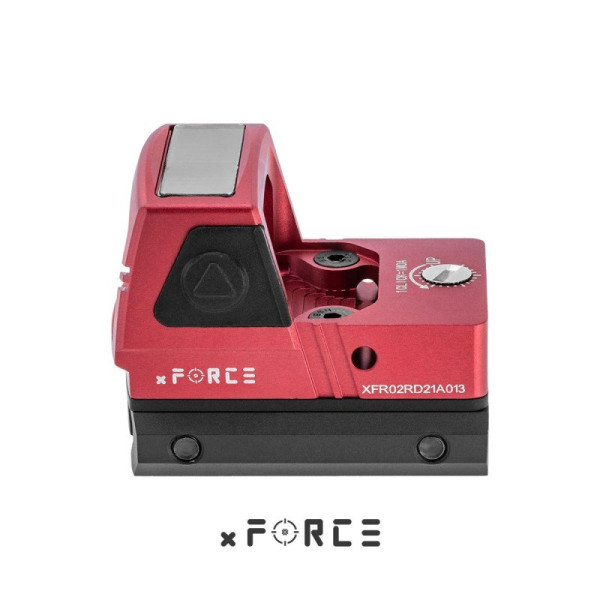 Viseur point rouge mini solaire Tactical OPS réticule rouge alimentation photovoltaïque rail Picatinny
