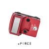 Viseur point rouge mini solaire Tactical OPS réticule rouge alimentation photovoltaïque rail Picatinny