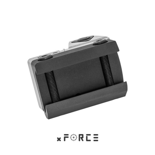 Viseur point rouge mini solaire Tactical OPS Mini Solaire Silver