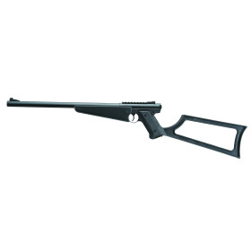 Réplique longue airsoft gaz KJWorks MK1 Carbine 6mm ABS noire