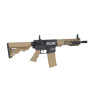 Réplique longue airsoft Specna Arms SA-F08 FLEX BLDC HAL G2 Tan et Noire 6mm