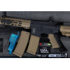 Réplique longue airsoft Specna Arms SA-F08 FLEX BLDC HAL G2 Tan et Noire 6mm
