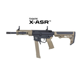 Réplique longue airsoft électrique Specna Arms SA-FX01 FLEX X-ASR Tan et Noir G2