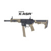 Réplique longue airsoft électrique Specna Arms SA-FX01 FLEX X-ASR Tan et Noir G2