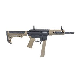 Réplique longue airsoft électrique Specna Arms SA-FX01 FLEX X-ASR Tan et Noir G2