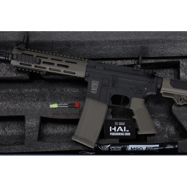 Réplique airsoft longue 6 mm Specna Arms SA-F14 Flex HAL ETU G2 Olive