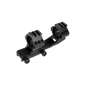 Rail double montage lunette Specna Arms finition noire compatible Picatinny Weaver