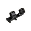 Rail double montage lunette Specna Arms finition noire compatible Picatinny Weaver