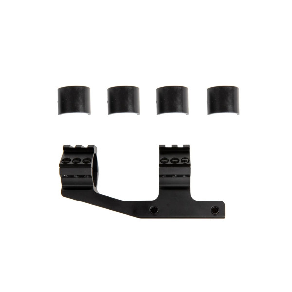 Rail double montage lunette Specna Arms finition noire compatible Picatinny Weaver