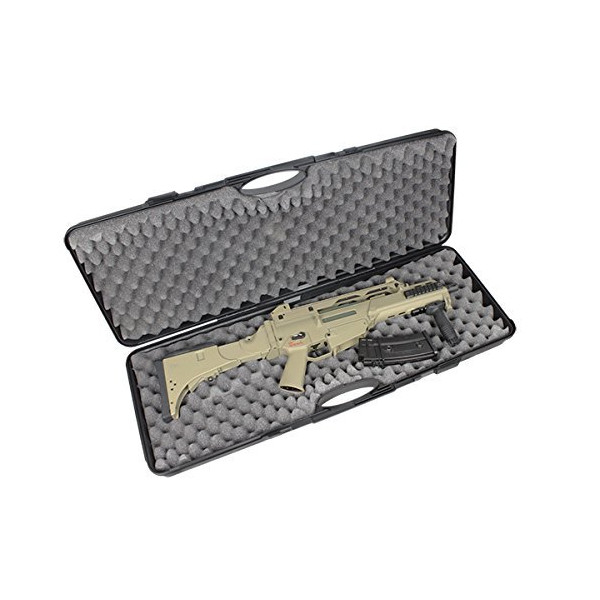 Mallette rigide noire 88x34x13,5 cm Tactical OPS pour armes longues