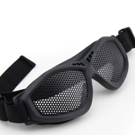 Masque tactique grillage noir Tactical OPS