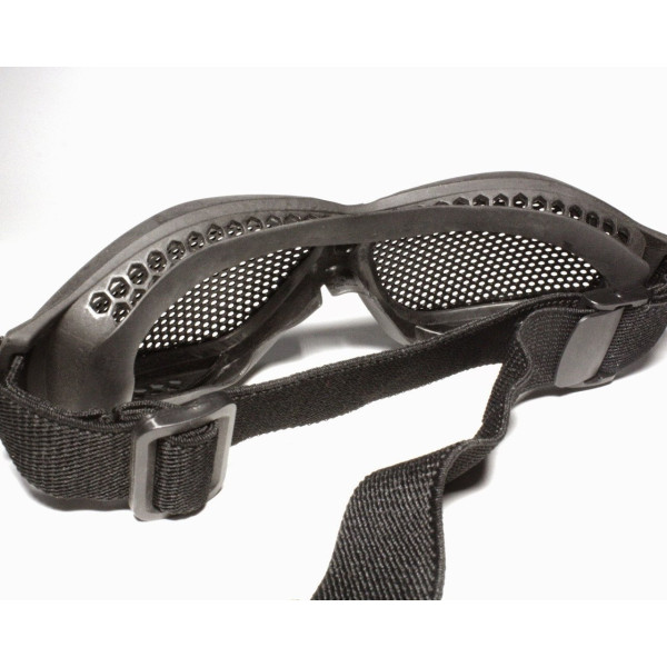 Masque de protection faciale grillage Tactical OPS VII Noir