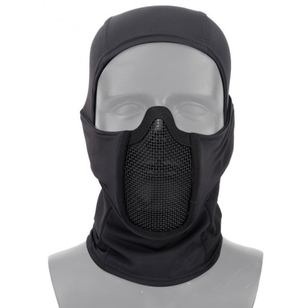 Cagoule grillagée noire Tactical OPS