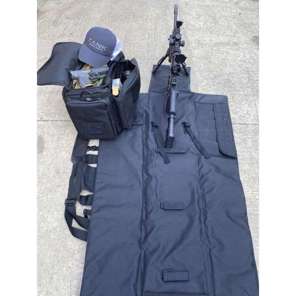 Housse de tapis de tir Tactical OPS noire
