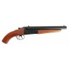 Fusil à gaz airsoft double canon bois court Tactical OPS