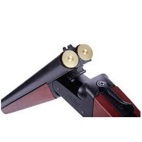 Fusil à gaz airsoft double canon bois court Tactical OPS