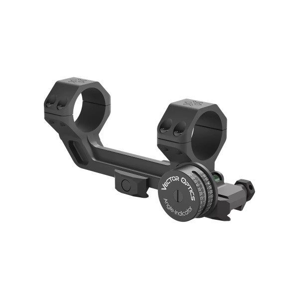 Montage monobloc Picatinny 30 mm avec indicateur d'angle Vector Optics