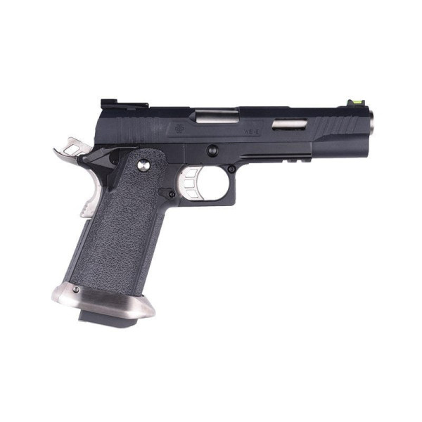 Pistolet airsoft GBB 6mm WE Hi-Capa 5.1 WET REX Long Noir