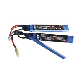 Batterie Li-Fe 9.9V 1000mAh 3 Sticks ASG