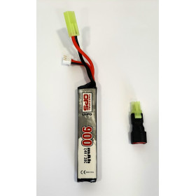 Batterie Li-Po 7,4V 900mAh format 2x551890P Tactical OPS
