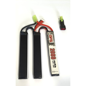 Batterie Li-Po Tactical OPS 11,1V 2000mAh Triple 3x9020122P