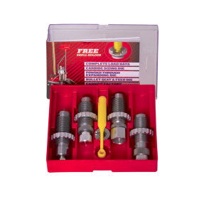 Jeu d'outils de rechargement 4 pièces Lee Precision Deluxe avec support douille