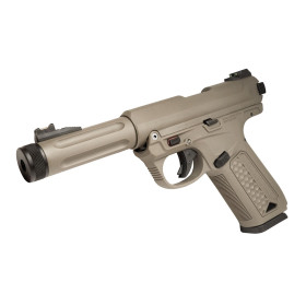 Pistolet airsoft GBB Action Army AAP-01 Assassin semi et full auto 0,95 J – Tan/Beige