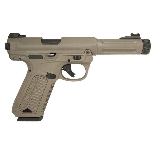 Pistolet airsoft GBB Action Army AAP-01 Assassin semi et full auto 0,95 J – Tan/Beige