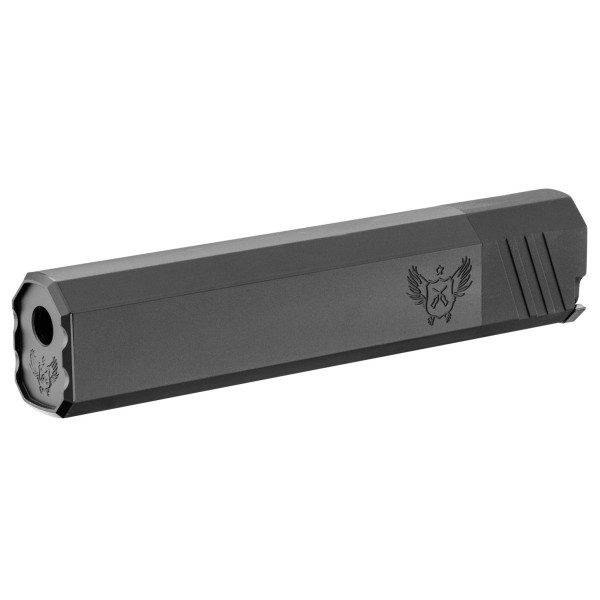 Silencieux Airsoft PPS 14mm CCW noir 180 mm ou 220 mm – Noir