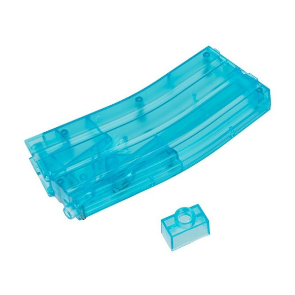Speedloader XL 480 billes compatible M4 Lancer Tactical coloris bleu – Bleu