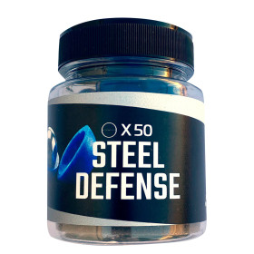 Billes acier calibre 50 Praga Technology Steel Defense C50 – lot de 50