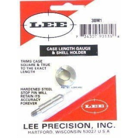 Pilote de longueur et support pour raccourcisseur Lee Precision