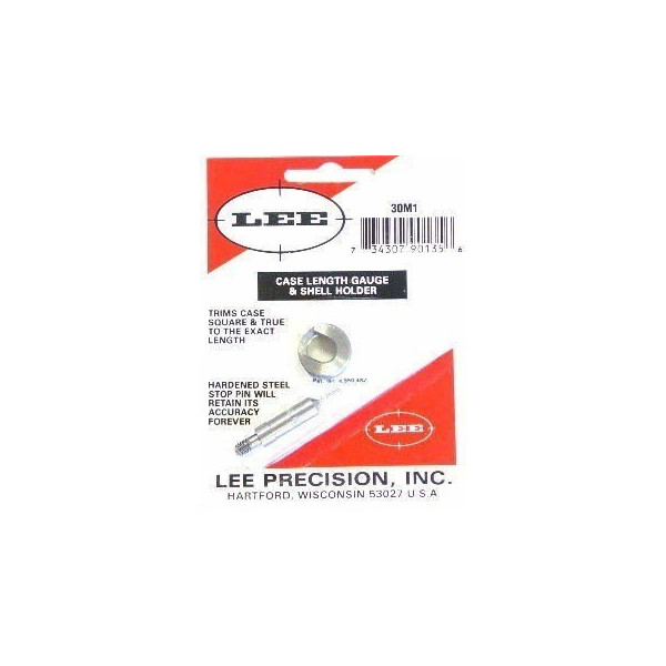 Pilote de longueur et support pour raccourcisseur Lee Precision