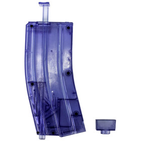 Speedloader airsoft XL 470 billes Nuprol – Bleu