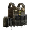 Porte-plaques BSST C-1 MOLLE standard – Vert