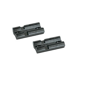 Embases courtes 21 mm avec vis pour montage optique