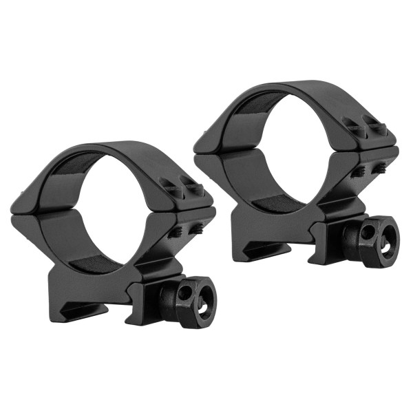 Colliers de montage RTI Optics 30 mm sur rail 21 mm à serrage écrou