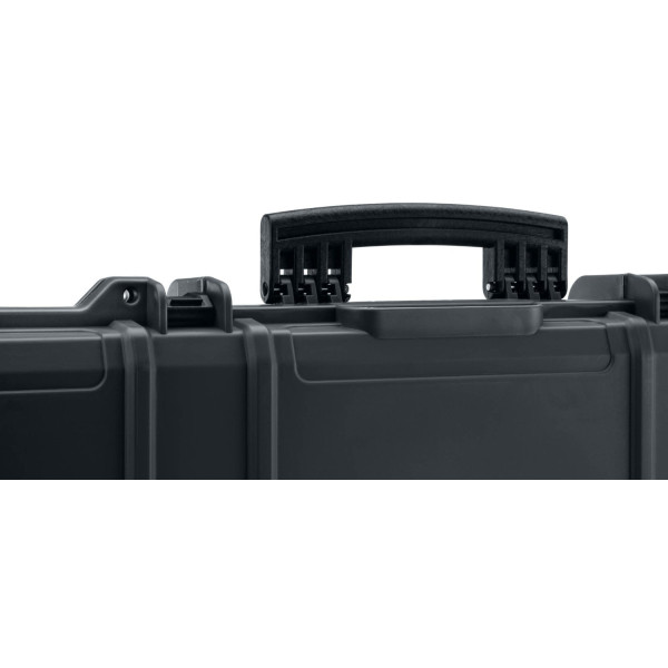 Mallette de transport étanche Nuprol XL 137 cm avec mousse vague – Gris