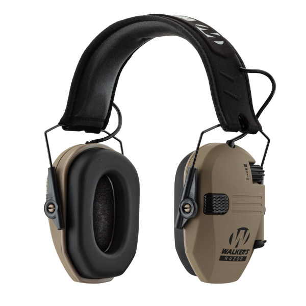 Casque de protection auditive électronique Walker's Razor 2 – Marron