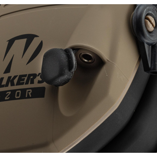 Casque de protection auditive électronique Walker's Razor 2 – Marron