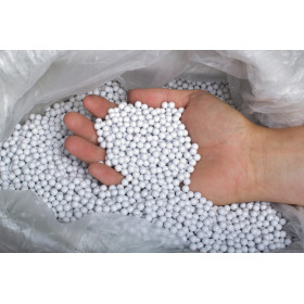 Billes Airsoft 6mm 0,25g BO Manufacture Rain blanches – Carton 20 kg – Blanc