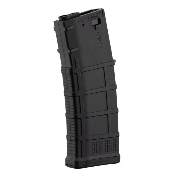 Chargeur Mid-cap M4 Airsoft Arcturus MOS Manufacture 30/135 billes noir – Noir