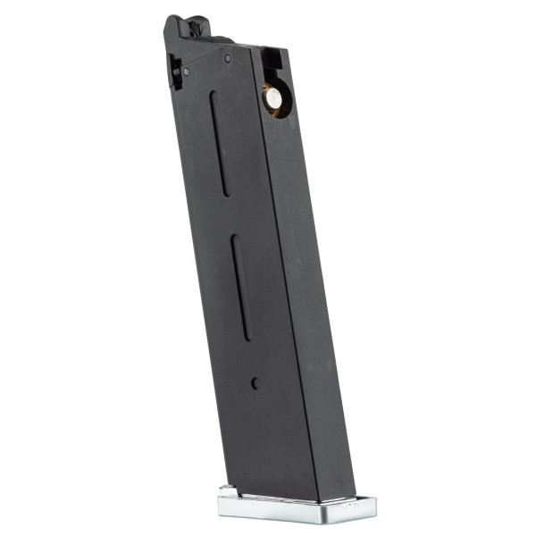 Chargeur gaz Vorsk pour 1911 MEU, VX-9 et VP-X coloris noir ou chrome – Chrome